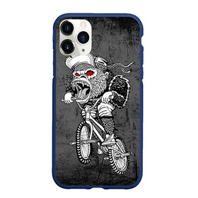 Чехол для iPhone 11 Pro Max матовый с принтом Junk Ride в Кировске, Силикон |  | bike | bmx | gorilla | mtb | ride | бэм | вело | велосипед | велоспорт | горилла | поездка