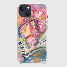 Чехол для iPhone 13 с принтом MULT в Кировске,  |  | абстракция | молодежный | пестрый | цветной | яркий