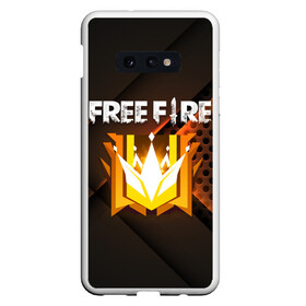 Чехол для Samsung S10E с принтом FREE FIRE GRAND MASTER в Кировске, Силикон | Область печати: задняя сторона чехла, без боковых панелей | Тематика изображения на принте: 3d | 3д | ff | free fire | freefire | garena | garena free fire | garona | garona red line | grand master | red line | гарена | гарона | геометрия | паттерн | плиты | разлом | соты | текстура | фре фаер | фри фаер | фри файр | фрии фаер | фрифаер | фрифай