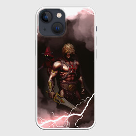 Чехол для iPhone 13 mini с принтом HE MAN и ORKO | Masters of the Universe (Z) в Кировске,  |  | he man | masters of the universe | mult | orka | orko | she ra | властелины вселенной | мульт | мультфильм | орка | орко | хи ман | хи мен | хи мэн