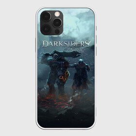 Чехол для iPhone 12 Pro Max с принтом Darksiders | Гнев Войны (Z) в Кировске, Силикон |  | azrael | darksiders | darksiders 2 | darksiders 3 | griever | silitha | tiamat | ulthane | vulgrim | wrath of war | всадник апокалипсиса | гнев войны | обугленный совет | руина | ультэйн | чёрный молот