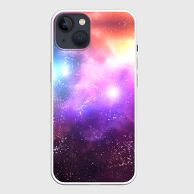 Чехол для iPhone 13 с принтом Космос, сияние и звезды в Кировске,  |  | galaxy | gradient | nature | neon | night | space | stars | universe | вселенная | галактика | градиент | закат | звезды | звезды космос | космический принт | космос | небо | неон | ночь | облака | переливы | планеты | природа