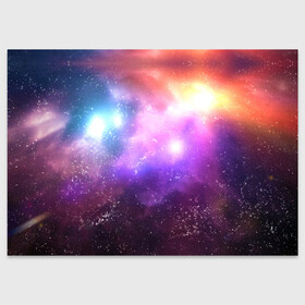 Поздравительная открытка с принтом Космос, сияние и звезды в Кировске, 100% бумага | плотность бумаги 280 г/м2, матовая, на обратной стороне линовка и место для марки
 | galaxy | gradient | nature | neon | night | space | stars | universe | вселенная | галактика | градиент | закат | звезды | звезды космос | космический принт | космос | небо | неон | ночь | облака | переливы | планеты | природа