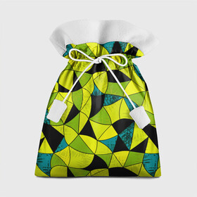 Подарочный 3D мешок с принтом Гранжевый яркий зеленый  в Кировске, 100% полиэстер | Размер: 29*39 см | абстрактный | гранжевая текстура | зеленый | летний | молодежный | современный | ярко желтый