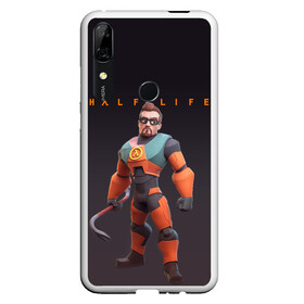 Чехол для Honor P Smart Z с принтом FREEMAN | ФРИМАН | HALF LIFE (Z) в Кировске, Силикон | Область печати: задняя сторона чехла, без боковых панелей | aperture laboratories | black mesa | gordon freeman | half life | half life 3 | valve | блэк меса | вэлв | гордон фриман | халф лайф