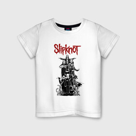 Детская футболка хлопок с принтом SLIPKNOT | СЛИПКНОТ (Z) в Кировске, 100% хлопок | круглый вырез горловины, полуприлегающий силуэт, длина до линии бедер | rock | slipknot | алессандро вентурелла | джей вайнберг | джеймс рут | кори тейлор | крэйг джонс | мик томсон | петля | рок | сид уилсон | скользящий узел | слипкнот | тяжелый рок | удавка | шон крэхан