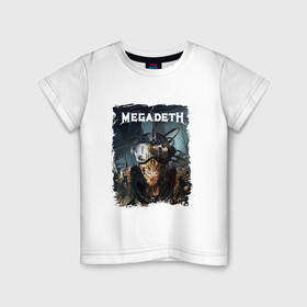 Детская футболка хлопок с принтом Megadeth | Poster (Z) в Кировске, 100% хлопок | круглый вырез горловины, полуприлегающий силуэт, длина до линии бедер | dave mustaine | megadeth | music | rock | дирк вербурен | дэвид эллефсон | дэйв мастейн | кико лоурейро | мегадеф | мегадэф | музыка | рок | трэш метал | хард рок | хеви метал