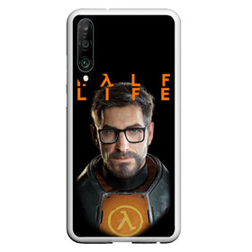 Чехол для Honor P30 с принтом HALF-LIFE | FREEMAN | ФРИМАН (Z) в Кировске, Силикон | Область печати: задняя сторона чехла, без боковых панелей | aperture laboratories | black mesa | gordon freeman | half life | half life 3 | valve | блэк меса | вэлв | гордон фриман | халф лайф