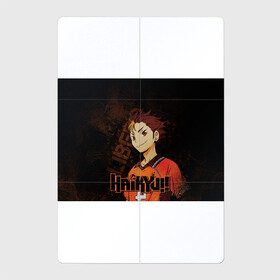 Магнитный плакат 2Х3 с принтом Нишиноя Ю Волейбол в Кировске, Полимерный материал с магнитным слоем | 6 деталей размером 9*9 см | haikyu | haikyuu | libero | nishinoya | yu | волейбол | либеро | нишиноя | ноя | ю