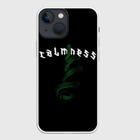 Чехол для iPhone 13 mini с принтом Face Off   Calmness в Кировске,  |  | calmness | face off | большие картинки | змея | надписи | экзотика