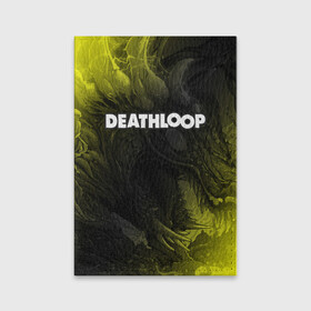 Обложка для паспорта матовая кожа с принтом Deathloop - Hyperbeast в Кировске, натуральная матовая кожа | размер 19,3 х 13,7 см; прозрачные пластиковые крепления | death | deathloop | game | games | hyperbeast | loop | дэслуп | дэт | дэтлуп | знак | игра | игры | лого | луп | мертвая | пелтя | символ