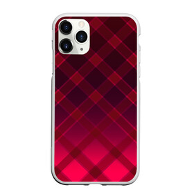 Чехол для iPhone 11 Pro матовый с принтом Геометрический абстрактный узо в Кировске, Силикон |  | Тематика изображения на принте: абстрактный | геометрический | градиентный | клетчатый | красный | красный в клетку | плед | темный красный