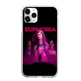 Чехол для iPhone 11 Pro матовый с принтом Euphoria team в Кировске, Силикон |  | euphoria | serial | джулс | зендея | ру беннетт | сериал | сериалы | хантер шефер | эйфория