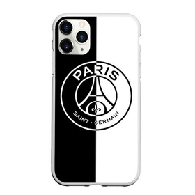 Чехол для iPhone 11 Pro матовый с принтом ФК ПСЖ / PSG BLACK & WHITE в Кировске, Силикон |  | Тематика изображения на принте: paris saint germain | psg | saint | sport | париж | псг | спорт | футбол