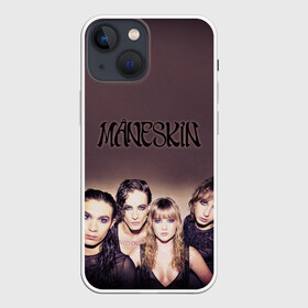 Чехол для iPhone 13 mini с принтом Maneskin в Кировске,  |  | alternative | angelis | damiano | david | de | ethan | glam | italy | maneskin | raggi | rock | thomas | torchio | victoria | альтернатива | анджелис | виктория | глэм рок | давид | дамиано | де | италия | итан | монэскин | раджи | томас | т