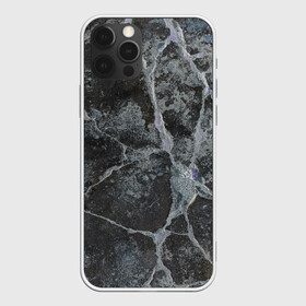 Чехол для iPhone 12 Pro Max с принтом Лунный камень в Кировске, Силикон |  | art | бетон | булыжник | луна | текстура | трещина