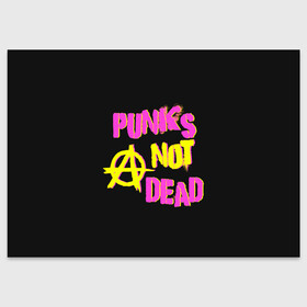 Поздравительная открытка с принтом Панк анархия в Кировске, 100% бумага | плотность бумаги 280 г/м2, матовая, на обратной стороне линовка и место для марки
 | Тематика изображения на принте: alternative | music | punk | punks not dead | rock | альтернатива | музыка | панк | панки не умерают | панкс нот дэд | рок