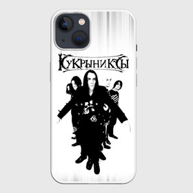 Чехол для iPhone 13 с принтом Группа Кукрыниксы в Кировске,  |  | gorshenev | kukryniksy | rock group | алексей горшенёв | альтернативный | вагон | горшенев | горшок | готик | дмитрий оганян | игорь воронов | кукрыниксы | михаил фомин | панк | панкрок | постпанк | рок группа