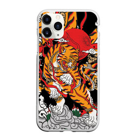 Чехол для iPhone 11 Pro Max матовый с принтом Самурайский тигр в Кировске, Силикон |  | воин | год тигра | закат | крупная кошка | полосы | тигр | тигриная лапа | хищник