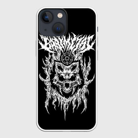Чехол для iPhone 13 mini с принтом Baby Metal Wolf в Кировске,  |  | alternative | baby metal | babymetal | metall | music | rock | альтернатива | каваий метал | металл | моа кикути | музыка | рок | судзука накамото | юи мидзуно