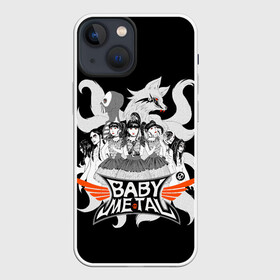 Чехол для iPhone 13 mini с принтом Команда Метал Крошек в Кировске,  |  | alternative | baby metal | babymetal | metall | music | rock | альтернатива | каваий метал | металл | моа кикути | музыка | рок | судзука накамото | юи мидзуно