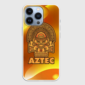 Чехол для iPhone 13 Pro с принтом Aztec Ацтеки в Кировске,  |  | ацтеки | ацтекская империя | индеец | индейцы | символ | фигурка