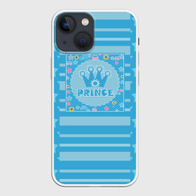 Чехол для iPhone 13 mini с принтом Для маленького принца в Кировске,  |  | день рождения | для мальчика | корона | малышам | мальчиковый | подарок | принц | украшение