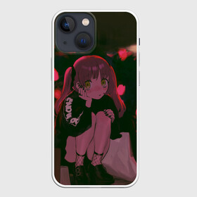 Чехол для iPhone 13 mini с принтом Аниме девушка в Кировске,  |  | anime | girl | japan | japanese | аниме | девушка | япония