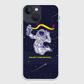 Чехол для iPhone 13 mini с принтом Рисуй в космосе в Кировске,  |  | балончик | граффити | космос | краски | рисунки