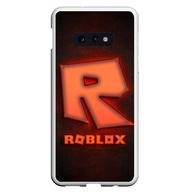 Чехол для Samsung S10E с принтом ROBLOX NEON RED в Кировске, Силикон | Область печати: задняя сторона чехла, без боковых панелей | neon | roblox | игра | компьютерная игра | логотип | неон | онлайн | онлайн игра | роблакс | роблокс