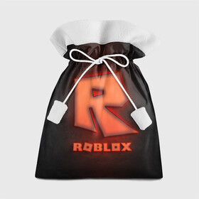 Подарочный 3D мешок с принтом ROBLOX NEON RED в Кировске, 100% полиэстер | Размер: 29*39 см | Тематика изображения на принте: neon | roblox | игра | компьютерная игра | логотип | неон | онлайн | онлайн игра | роблакс | роблокс