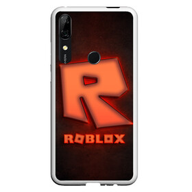 Чехол для Honor P Smart Z с принтом ROBLOX NEON RED в Кировске, Силикон | Область печати: задняя сторона чехла, без боковых панелей | neon | roblox | игра | компьютерная игра | логотип | неон | онлайн | онлайн игра | роблакс | роблокс