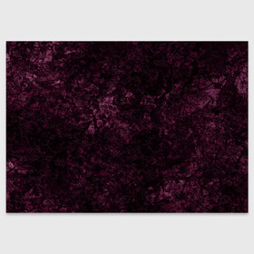 Поздравительная открытка с принтом Мраморная текстура камня в Кировске, 100% бумага | плотность бумаги 280 г/м2, матовая, на обратной стороне линовка и место для марки
 | абстрактный | бархатный | бордовый | камень | модный | мрамор | пурпурный | современный узор