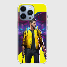 Чехол для iPhone 13 Pro с принтом Cyberpunk 2077 в Кировске,  |  | art | character | cyberpunk | cyberpunk 2077 | drawing | game | vee | арт | ви | игра | киберпанк | киберпанк 2077 | персонаж | рисунок