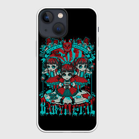 Чехол для iPhone 13 mini с принтом Blue BabyMetal в Кировске,  |  | alternative | baby metal | babymetal | metall | music | rock | альтернатива | каваий метал | металл | музыка | рок