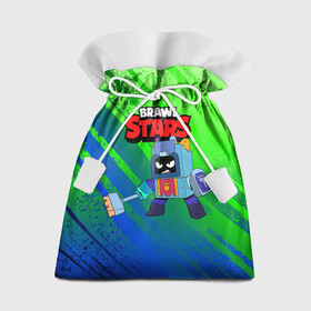 Подарочный 3D мешок с принтом Ash Brawl Stars Эш  в Кировске, 100% полиэстер | Размер: 29*39 см | ash | brawl | brawl stars | brawlstars | brawl_stars | аш | бравл | бравлстарс | эш
