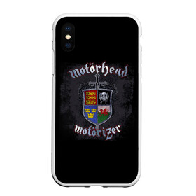 Чехол для iPhone XS Max матовый с принтом Shield of Motorhead в Кировске, Силикон | Область печати: задняя сторона чехла, без боковых панелей | alternative | metall | motorhead | music | rock | альтернатива | металл | моторхед | моторхэд | музыка | рок