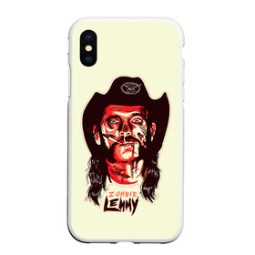 Чехол для iPhone XS Max матовый с принтом Zombie Lemmy в Кировске, Силикон | Область печати: задняя сторона чехла, без боковых панелей | alternative | metall | motorhead | music | rock | альтернатива | лемми | металл | моторхед | моторхэд | музыка | рок