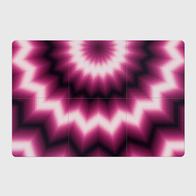 Магнитный плакат 3Х2 с принтом Черно-пурпурный калейдоскоп в Кировске, Полимерный материал с магнитным слоем | 6 деталей размером 9*9 см | абстрактный | бордовый | геометрический | зигзаг | калейдоскоп | модный | орнамент | современный | черный