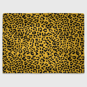Плед 3D с принтом Леопард желтый в Кировске, 100% полиэстер | закругленные углы, все края обработаны. Ткань не мнется и не растягивается | animal | texture | леопард | паттерн леопарда | текстура | текстура леопарда | тренд