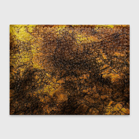 Обложка для студенческого билета с принтом Желто-черная текстура камня  в Кировске, натуральная кожа | Размер: 11*8 см; Печать на всей внешней стороне | Тематика изображения на принте: вулканический | желтый | камень | модный | мрамор | мраморный узор | текстура камня | черный мрамор