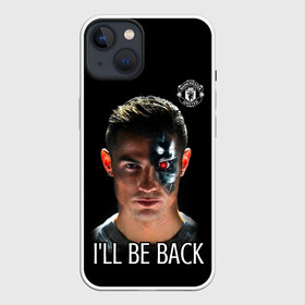 Чехол для iPhone 13 с принтом ВОЗВРАЩЕНИЕ КРИШТИАНУ в Кировске,  |  | back | cristiano | england | football | logo | manchester | return | ronaldo | soccer | sport | star | united | англия | возвращение | гол | звезда | игрок | криштиану | манчестер | мч | робот | роналду | спорт | футбол | чемпион | юнайтед