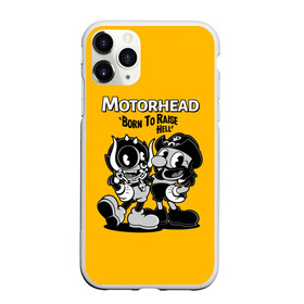 Чехол для iPhone 11 Pro Max матовый с принтом Motorhead x Cuphead в Кировске, Силикон |  | alternative | cuphead | metall | motorhead | music | rock | альтернатива | капхэд | лемми | металл | моторхед | моторхэд | музыка | рок