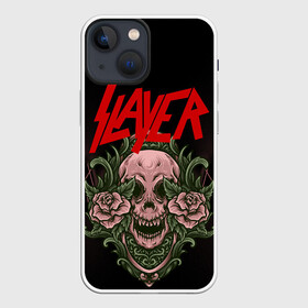 Чехол для iPhone 13 mini с принтом SLAYER | УБИЙЦА (Z) в Кировске,  |  | rock | slayer | грув метал | джеф ханнем | керри кинг | ню метал | рок | трэш метал