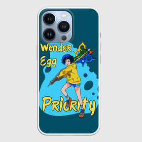 Чехол для iPhone 13 Pro с принтом Wonder Egg Priority в Кировске,  |  | Тематика изображения на принте: ai ooto | wonder egg | wonder egg priority | ай ото | аниме | персонажи | приоритет чудо яйца