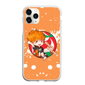 Чехол для iPhone 11 Pro матовый с принтом Hinata Shouyou | Haikyu | Волейбол (Z) в Кировске, Силикон |  | Тематика изображения на принте: haikuu | haikyu | haikyuu | hinata shouyou | волейбол | спортивная манга | хайку | хайкю | хината