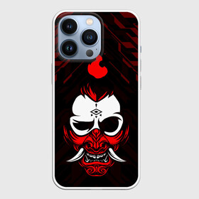 Чехол для iPhone 13 Pro с принтом DEMON | CYBERPUNK 2077 | КИБЕРПАНК (Z) в Кировске,  |  | cd project red | cyberpunk 2077 | demon | keanu reeves | samurai | vi | арасака | ви | демон | киану ривз | киберпанк 2077 | найт сити | самураи