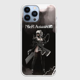 Чехол для iPhone 13 Pro Max с принтом 2B | Nier Automata (Z) в Кировске,  |  | automata | bayonetta | drakengard | nier | nier automata | rpg | yorha | yorha 2b | ёорха | йорха | компьютерная игра | ниер | ниэр | рпг