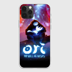 Чехол для iPhone 12 Pro с принтом Ori and the Will of the Wisps в Кировске, силикон | область печати: задняя сторона чехла, без боковых панелей | adventure | asleep | forest spirit | naru | night | ori and the will of the wisps | orient | pc game | volcanic eruption | дух леса | извержение вулкана | компьютерная игра | нару | ночь | ори | ори и блуждающие огоньки | приключения | спит