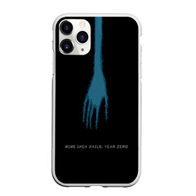 Чехол для iPhone 11 Pro матовый с принтом Hand of NIN в Кировске, Силикон |  | alternative | metall | music | nin | nine inch nails | rock | альтернатива | металл | музыка | найн ич нэилс | рок